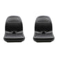 00367800 Qty 2: Black Vinyl Seat Fits Toro 1200 1250 2000D Reel Master