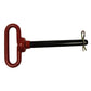 7822 New Hitch Pin 5/8" Dia 5 3/4" Long Red Handle Fits John Deere Fits Case IH