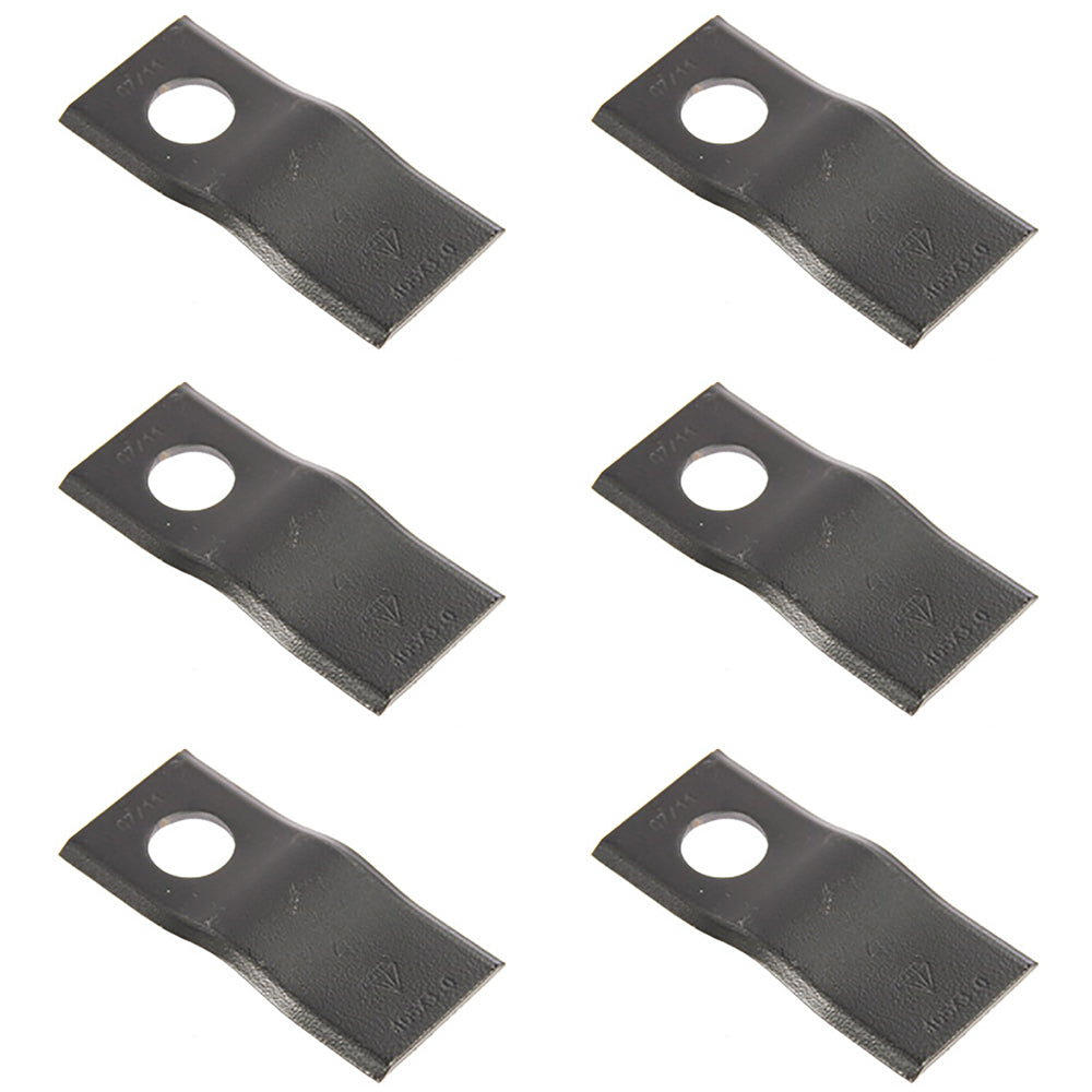 CM120 Qty 6: Disc Mower Blade Fits Zweegers