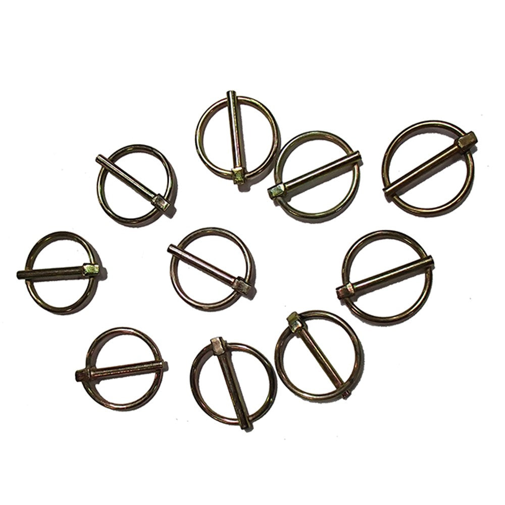 Qty 10: Lynch Pins (Pack of 10) Fits Universal Replaces B1WH1