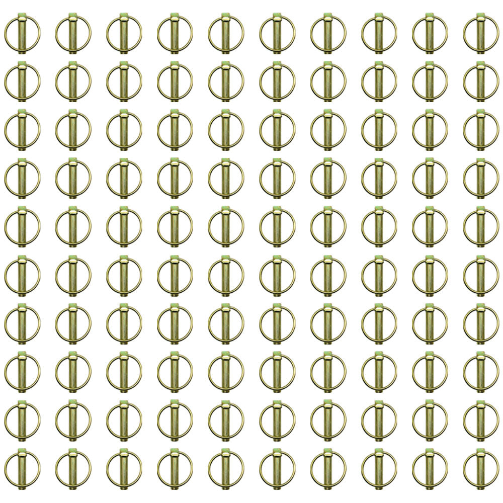 87299410 Qty 100: Lynch Pins (10 Packs of 10 Each) Fits Ford/New Holland
