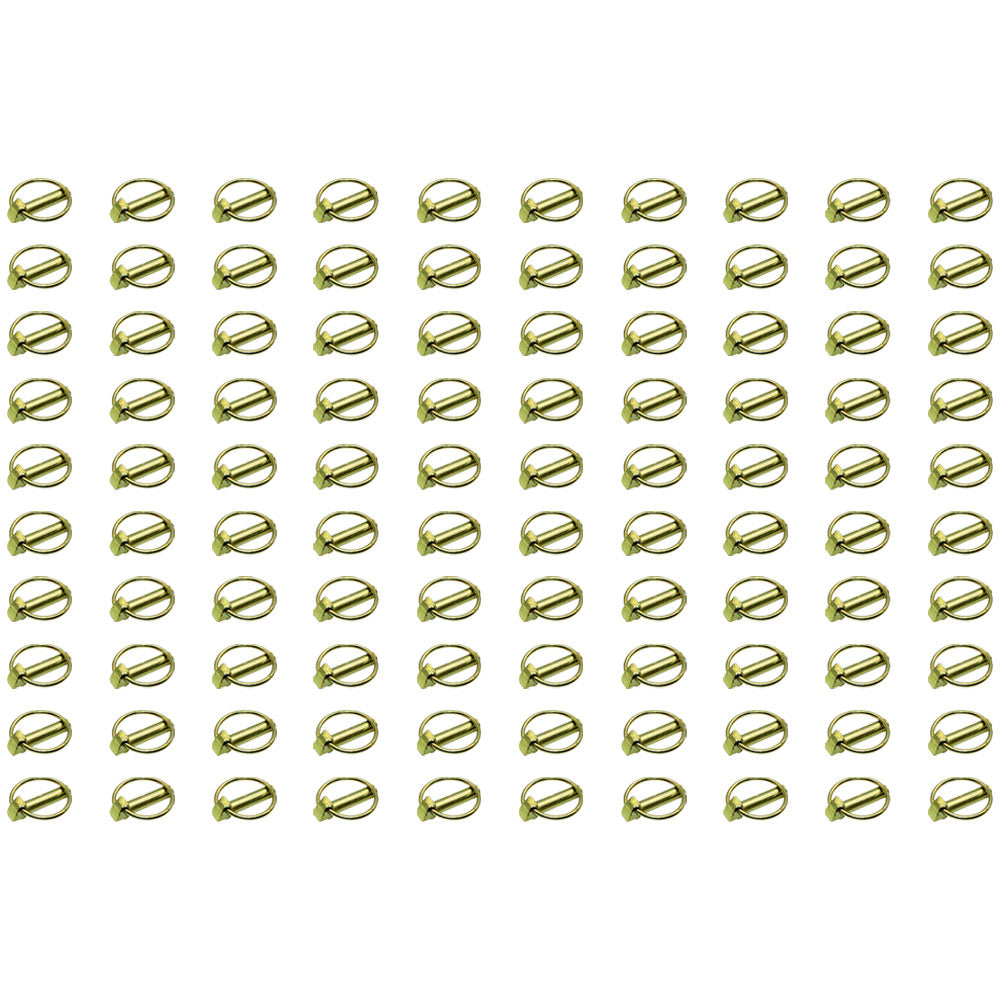 87299410 Qty 100: Lynch Pins (10 Packs of 10 Each) Fits Ford/New Holland