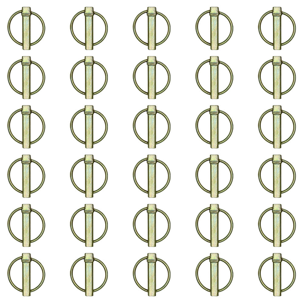 244066 Qty 30: Lynch Pins (3 Packs of 10 Each) Fits Allis Chalmers