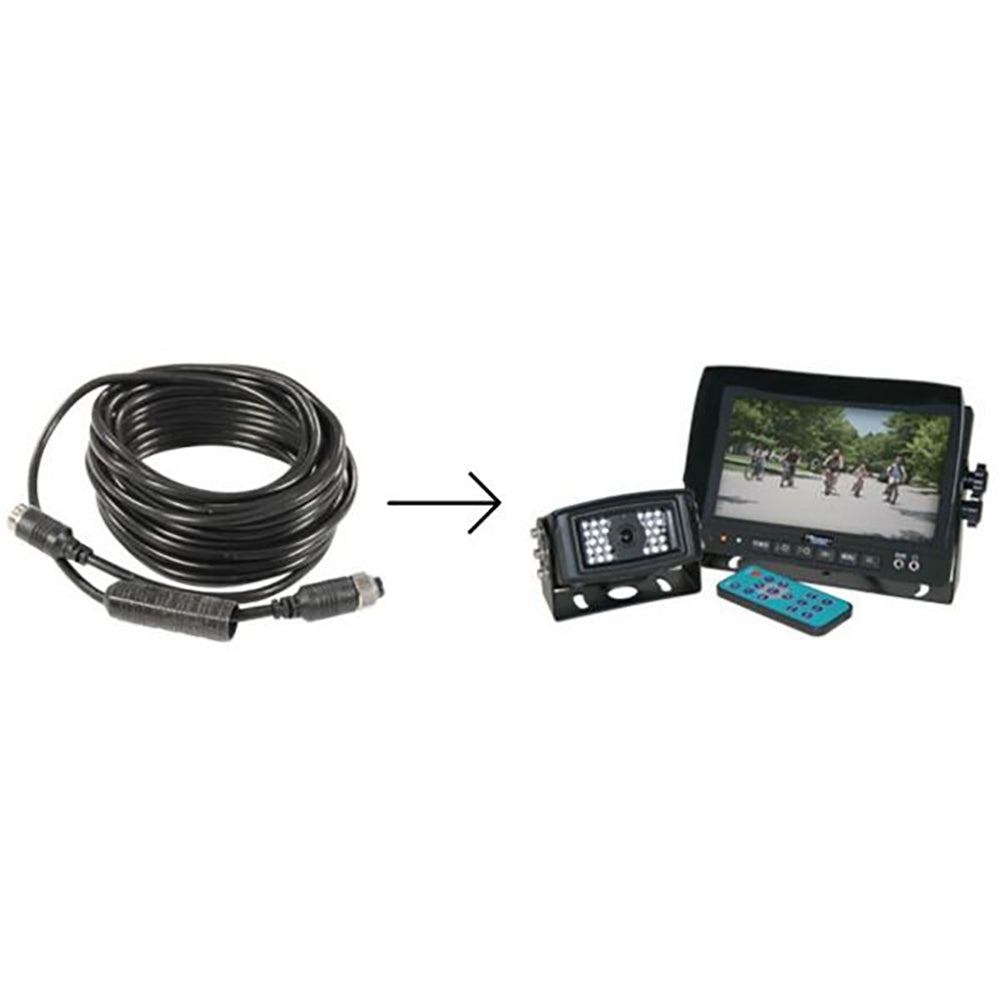 PVC20 20' CabCam Power Video Cable Fits John Deere All