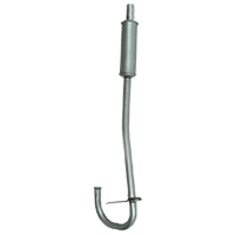 New Vertical one-piece muffler & pipe asm, Fits Ford 2N, 8N, 9N Tractor P/N M200