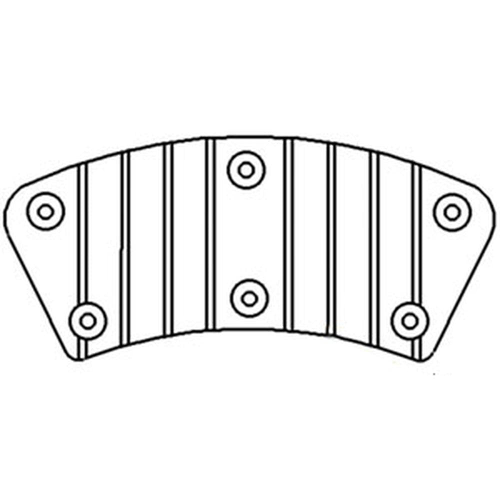 WN-R110464-PEX Brake Pad Fits John Deere 4000 4010 4020 4040 4050 4230 4240 4250