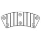 R111122-AIC Metallic Brake Pads