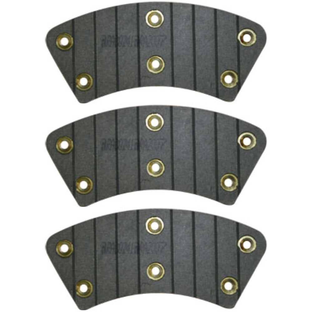 R111122 New 3 Pack of Brake Pads Fits JD Tractor 2510 2520 3010 4000 4020 4040 +