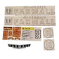 49404D Fits FARMALL H Decal Set w/ Hood Emblem Fits IH Fits FARMALL H