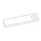 WN-R26413-PEX Radiator, Support, Rubber Pad Fits John Deere 500 500A 500B 500C