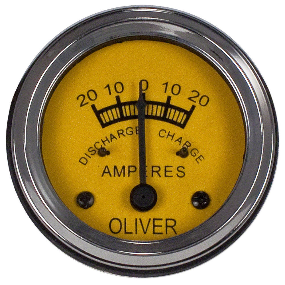Ammeter (Amp) Gauge 20-0-20 Fits Oliver Replaces 1HA7353