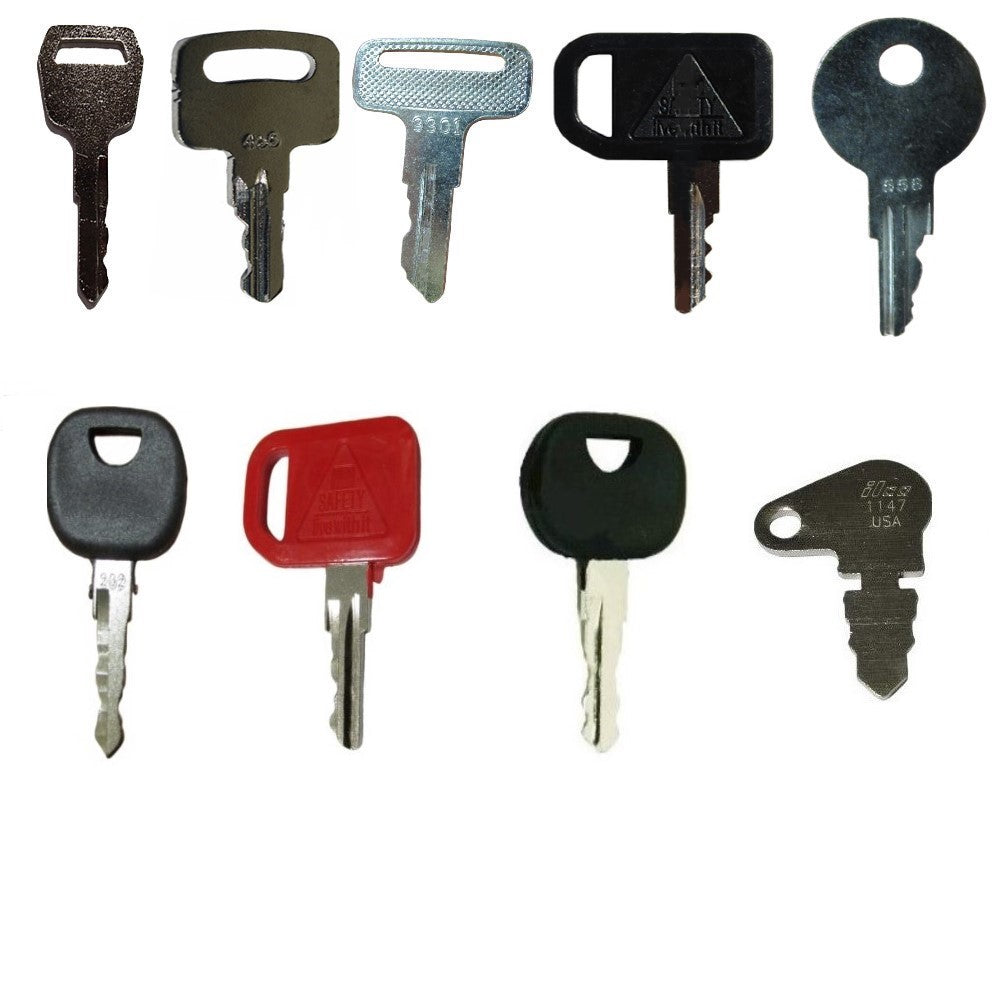 Set of 37 Keys For Heavy Equipment / Construction Ignitions
