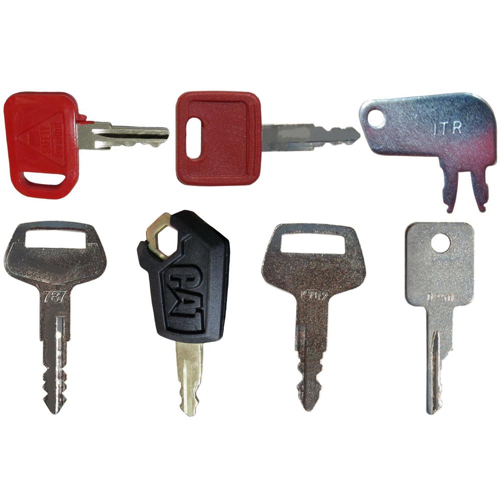 8 Pc. Key Set  Fits Caterpillar Replaces 5P-8500