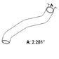 R48427 Lower Radiator Hose Fits John Deere
