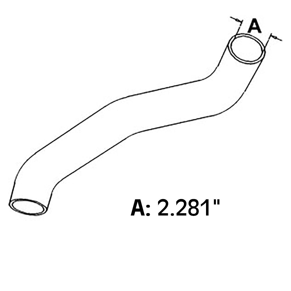 R48427 Lower Radiator Hose Fits John Deere