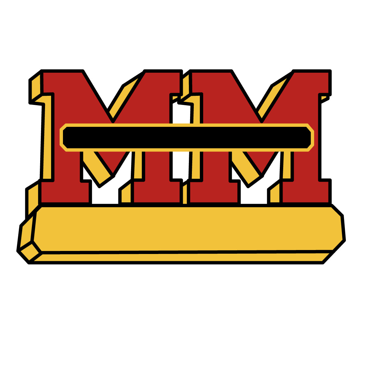 Replacement Logo Decal 4x7-VINYL Fits Minneapolis-Moline