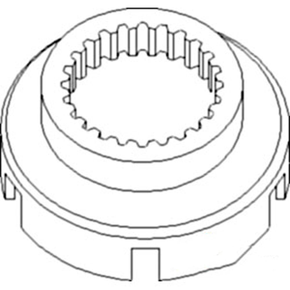 R52499 Topshaft Drum Fits John Deere 2510 2520 3010 3020 4000 4010 4020 +