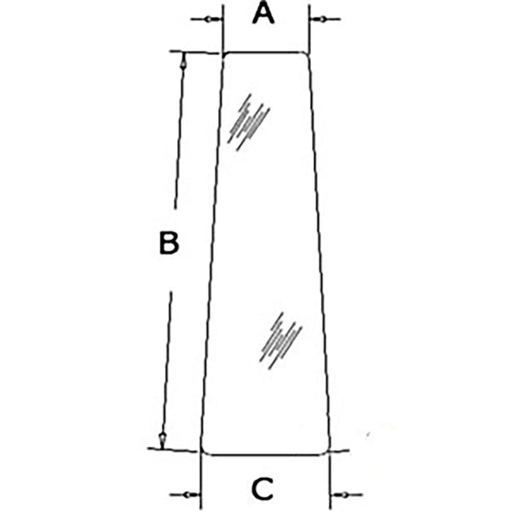 R52880 - RH Door Glass Window
