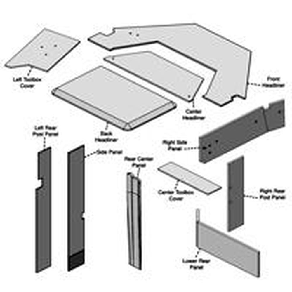 R6231-RIL - Cab Foam Kit