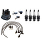 Tune-Up Kit, Spark Plugs, Wiring Set, & Distributor Cap Fits Massey Ferguson