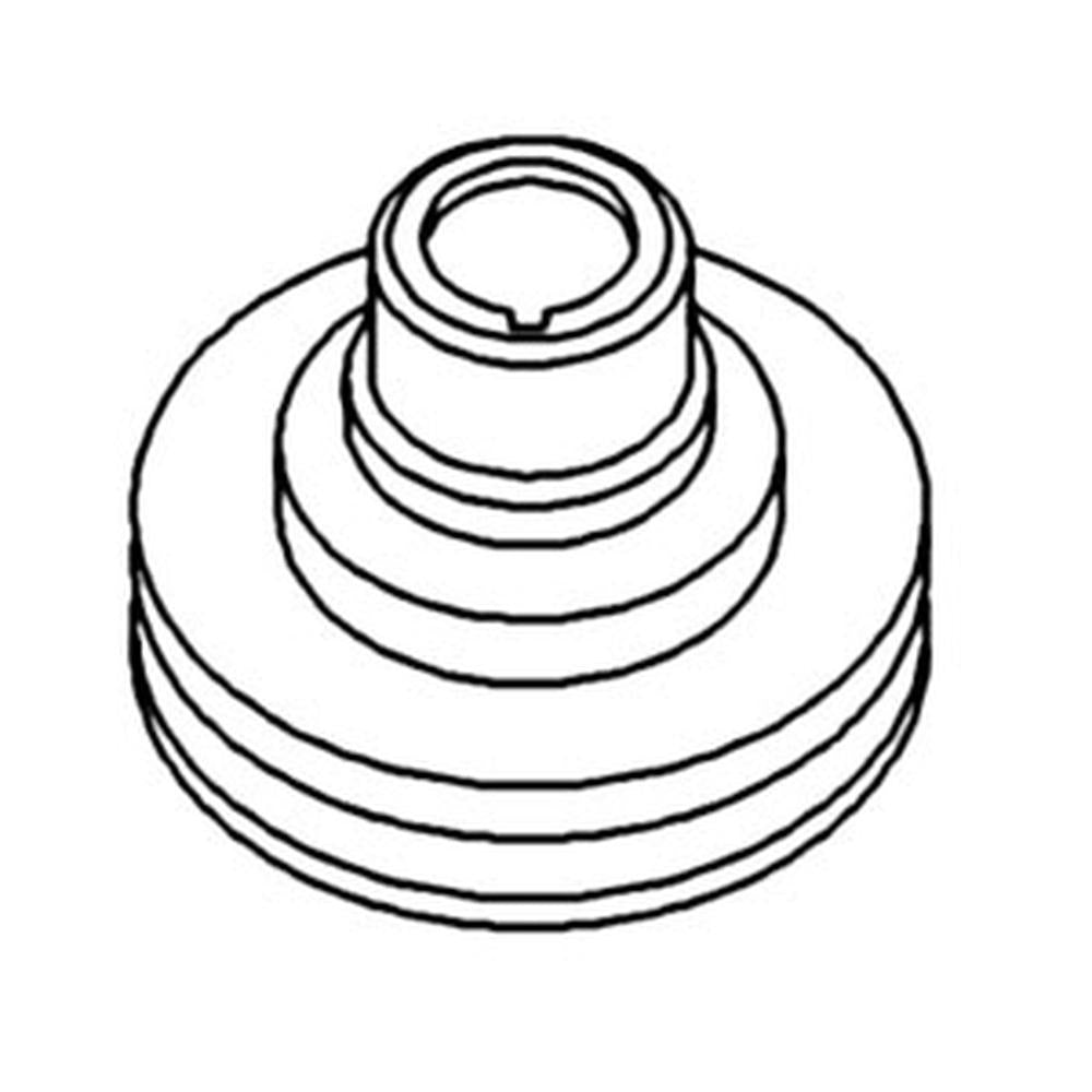 R47412 Crankshaft Pulley Fits John Deere 1830 2030 210C 2130 2440 2630 2640 290D