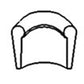 RE91889 Valve Lock Fits John Deere