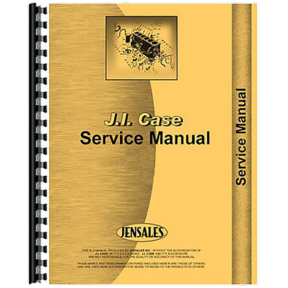 Service Manual Fits Case W20C Wheel Loader  (Includes 3 Volumes)