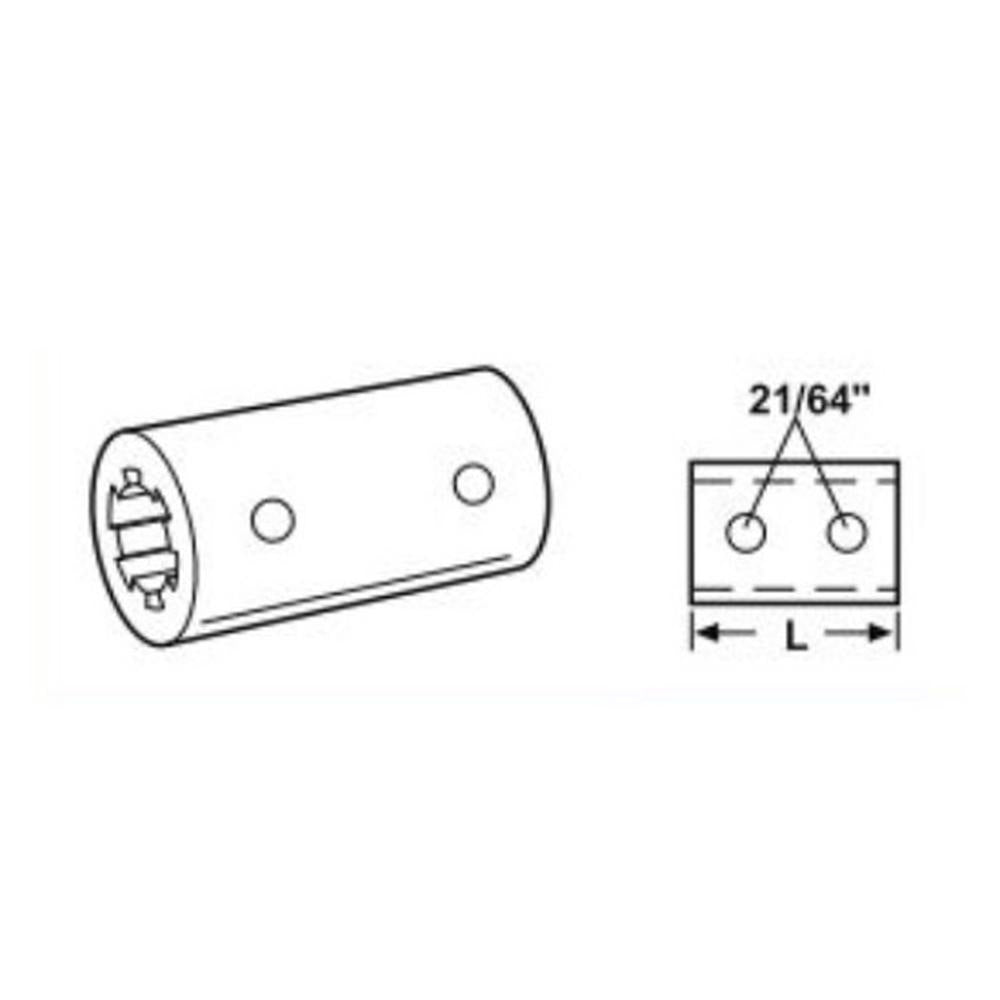 S.287 PTO Splined Coupling - Female Spline 1-3/8''