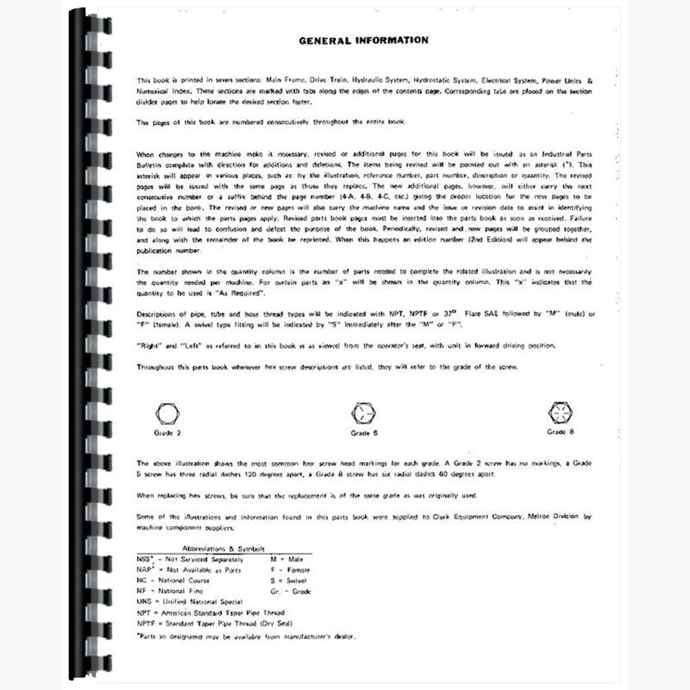 RAP66649 - Parts Manual