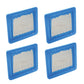 AM116236 Qty 4: Air Filter Fits John Deere 14SZ 4-CYCLE 14PZ 518R