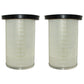 Qty 2: Outer Air Filter Fits MTD Replaces AF25300