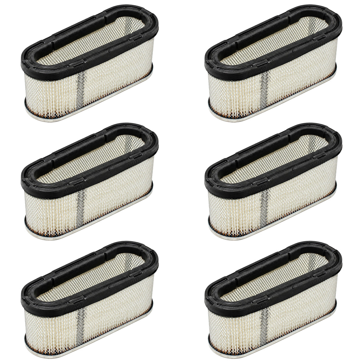 6PK Air Filter Fits John Deere GX85 SX85 Riding Lawn Mowers