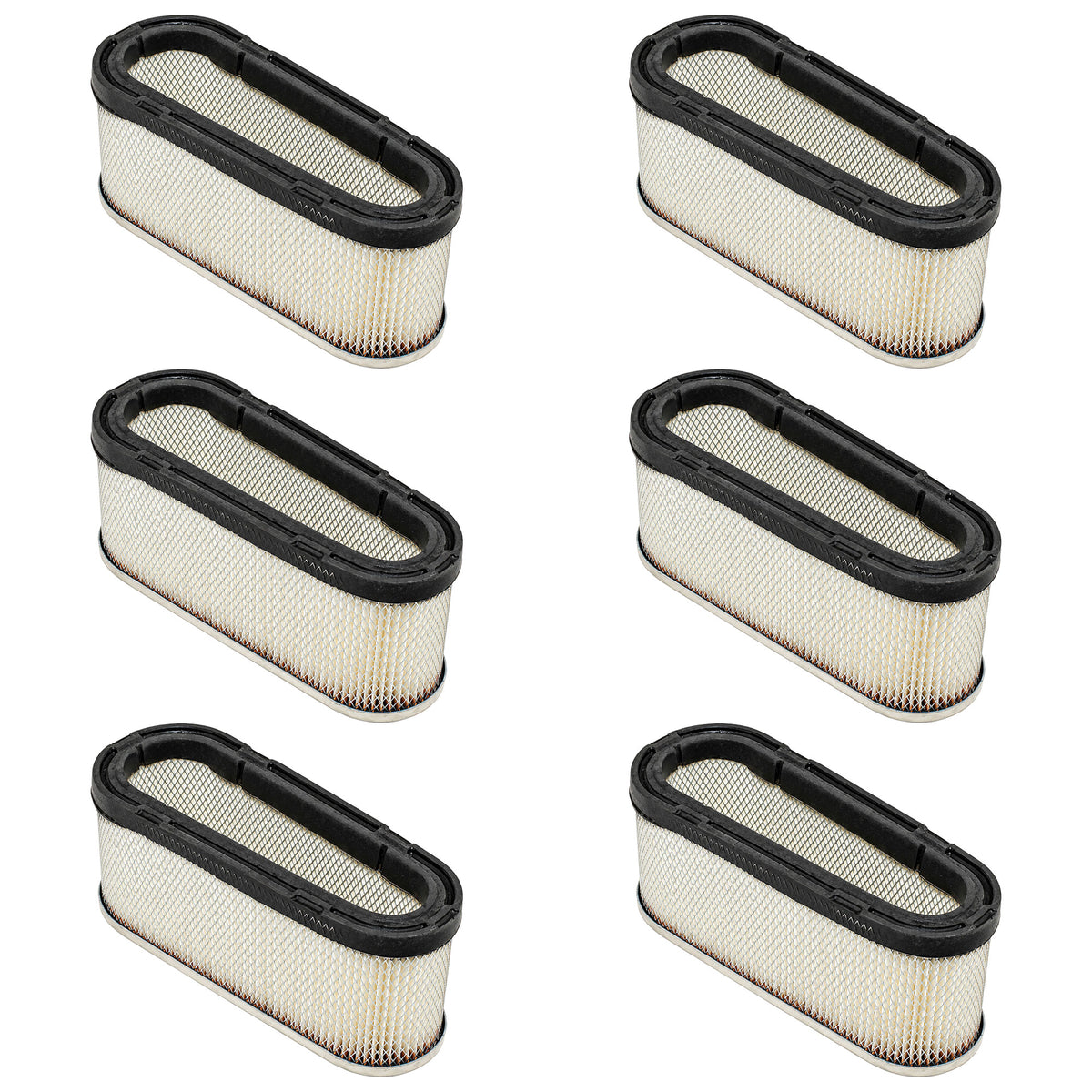 6PK Air Filter Fits John Deere GX85 SX85 Riding Lawn Mowers