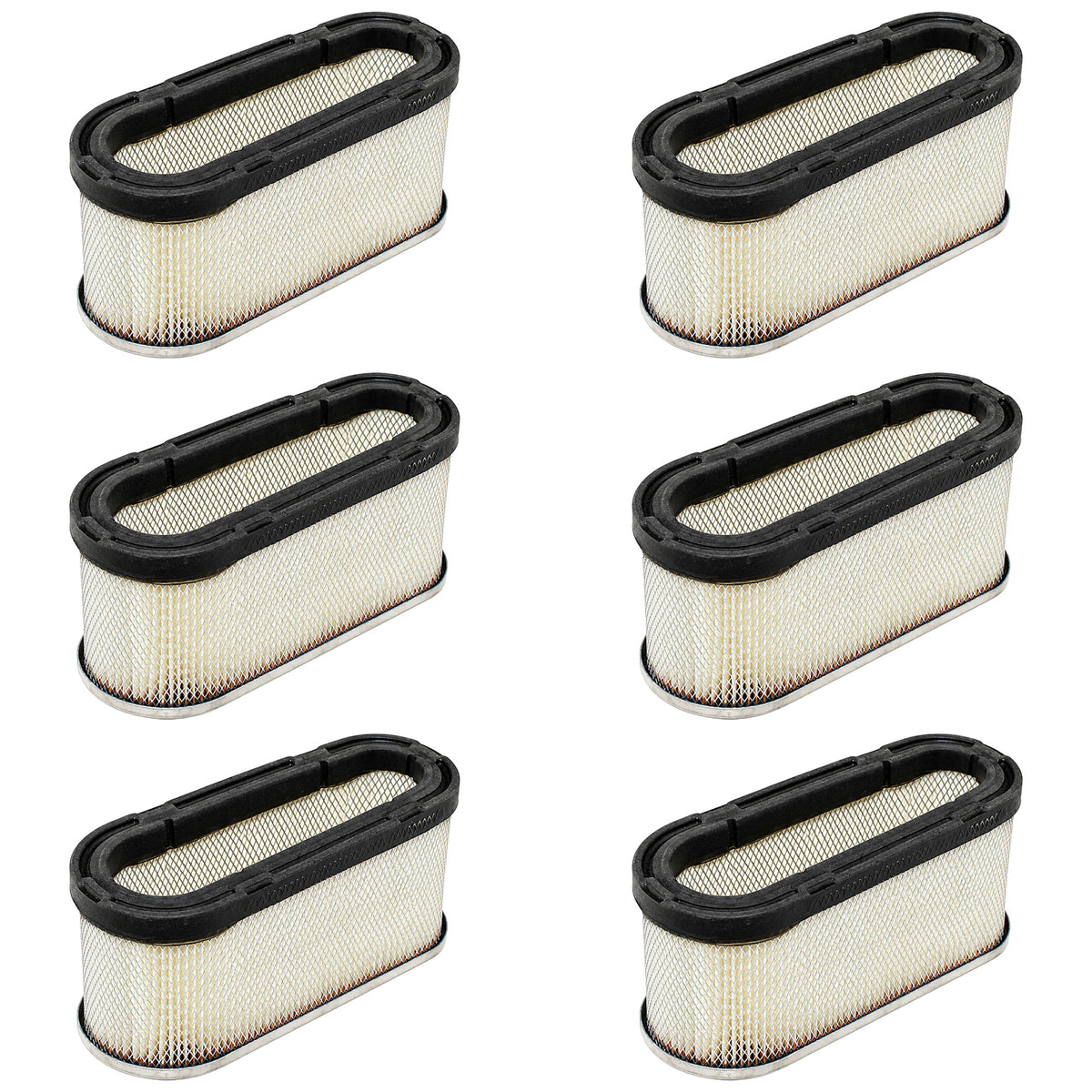 6PK Air Filter Fits John Deere GX85 SX85 Riding Lawn Mowers