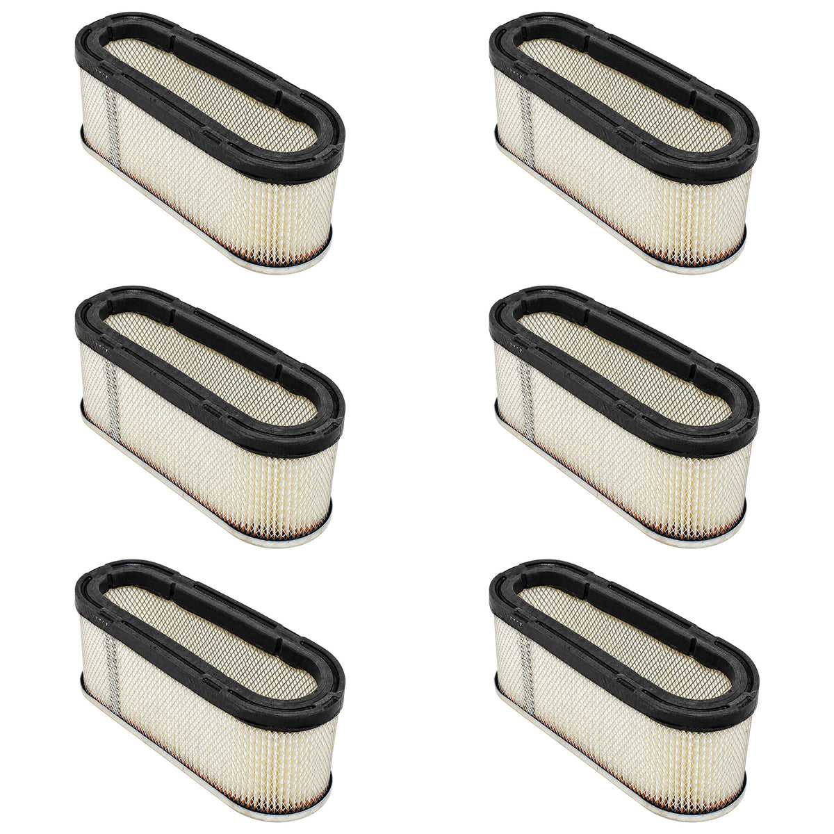 6PK Air Filter Fits John Deere GX85 SX85 Riding Lawn Mowers