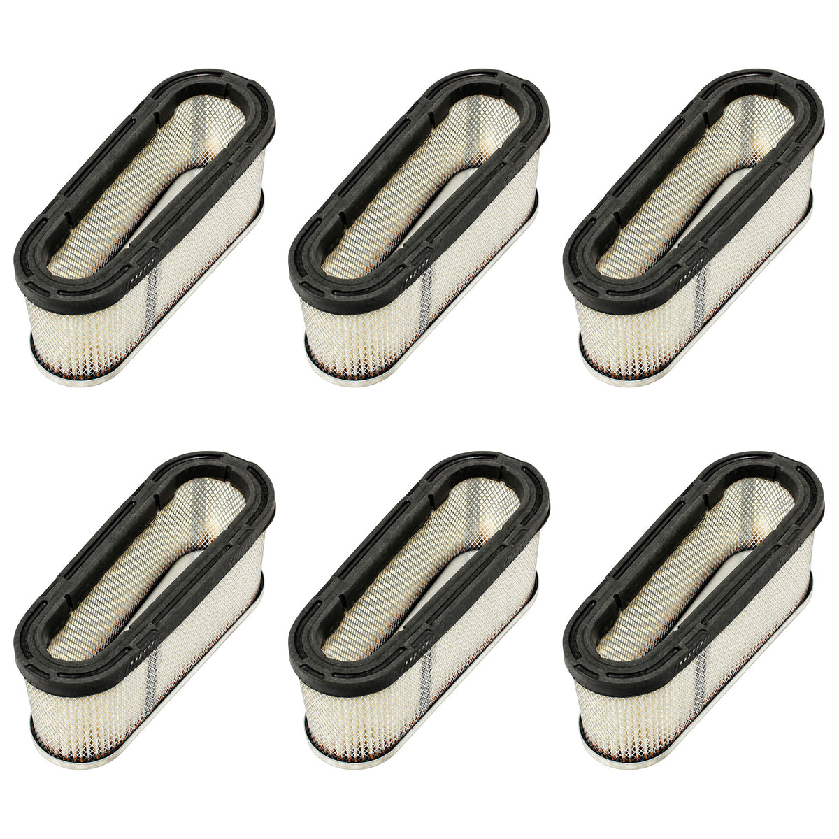 6PK Air Filter Fits John Deere GX85 SX85 Riding Lawn Mowers