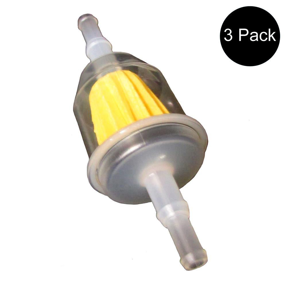 Qty 3: Fuel Filter Fits Club Car Replaces 1013684
