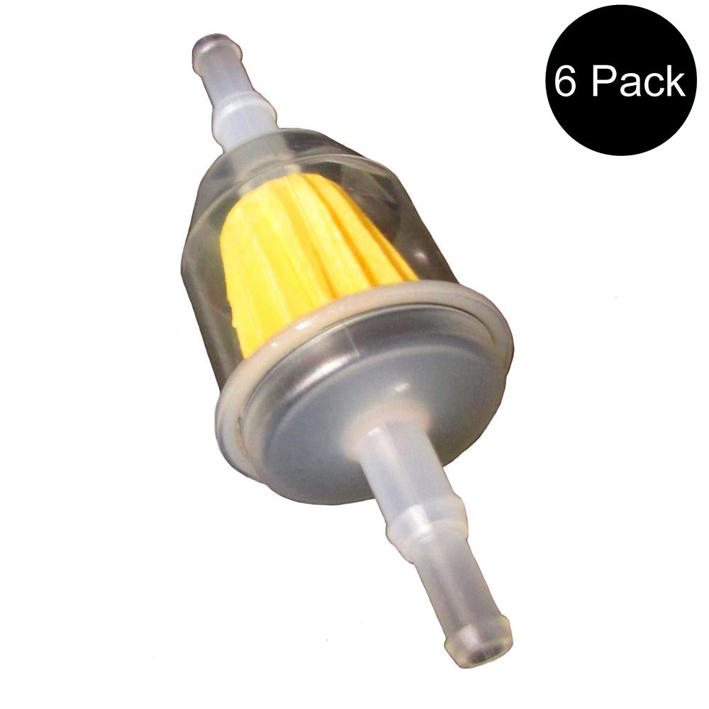 Qty 6: Fuel Filter Fits Gravely Replaces 00873700