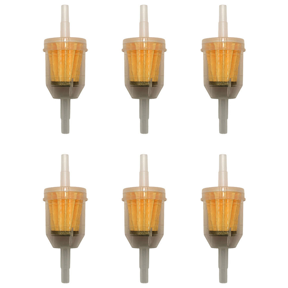 Six Fuel Filters 07-103 Fits Ferris ISX800 Z3001 Fits Simplicity Cobalt 120886