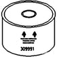 FF138 Fuel Filter - Secondary Fits Case