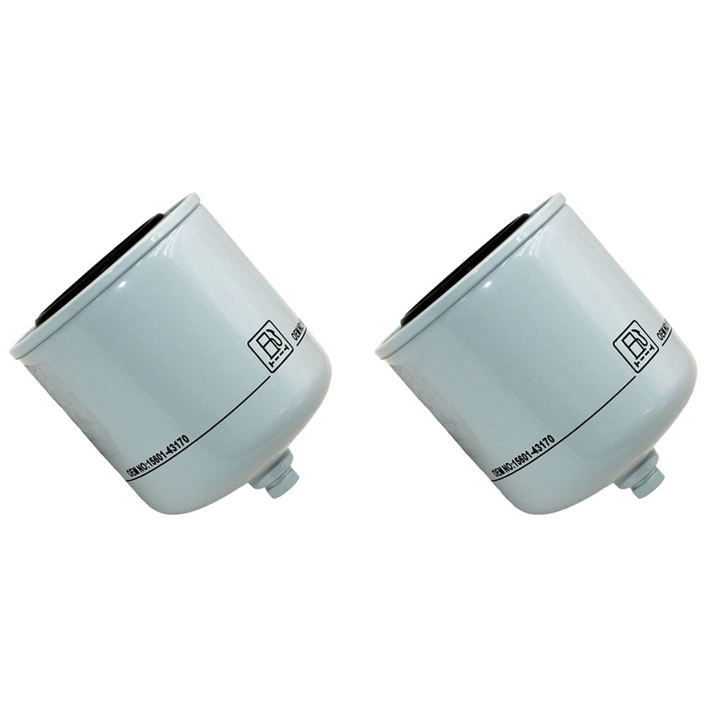 15601-43170 Qty 2: Fuel Filter
 Fits Kubota