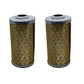 Qty 2: Fuel Filters Fits Komatsu Replaces 121850-55710
