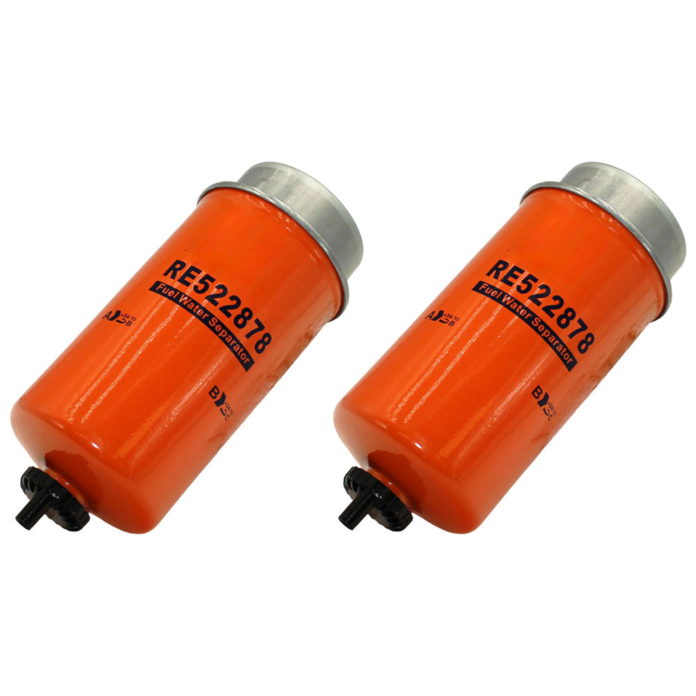 Qty 2: Fuel Filter Fits John Deere Replaces FS19976