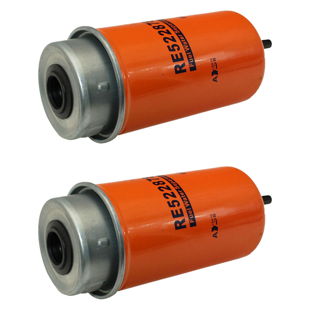 Qty 2: Fuel Filter Fits John Deere Replaces FS19976