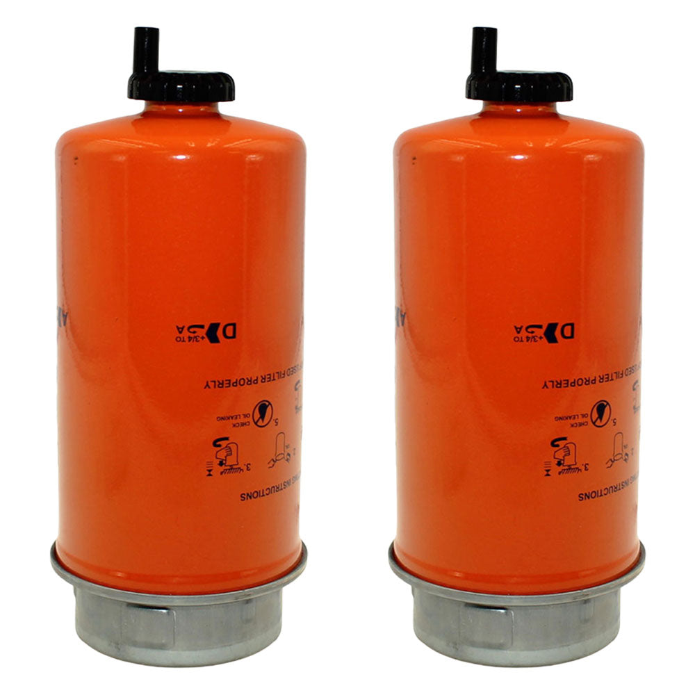 Qty 2: Fuel Filter Fits John Deere Replaces FS19976
