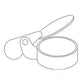 Exhaust Rain Cap - 5" Gray fits Exhaust/Clamps/Rain Caps/Stack Rain Caps