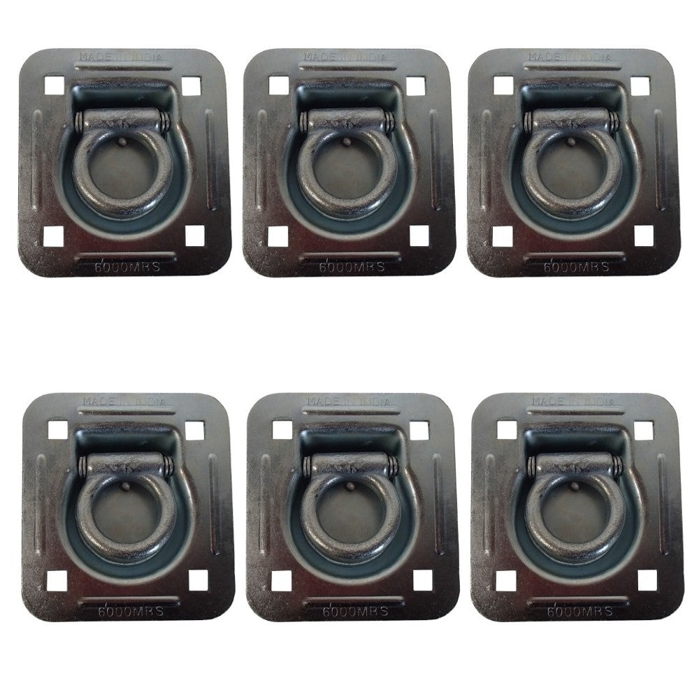 D-Ring & Mounting Plate Set Fits Trailers Trucks Cargo Haulers Replaces DRP5MP