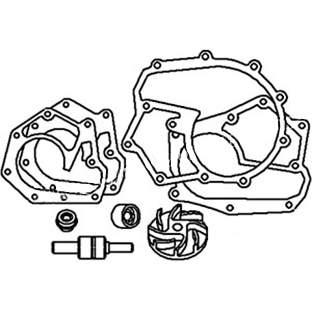 RE37484 Water Pump Repair Kit Fits John Deere