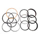 RE16076 Cylinder Seal Kit Fits John Deere 340D 410B 440D 515B 540B 540D 610B
