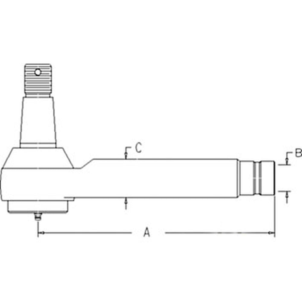 RE161022 - LH Tie Rod End